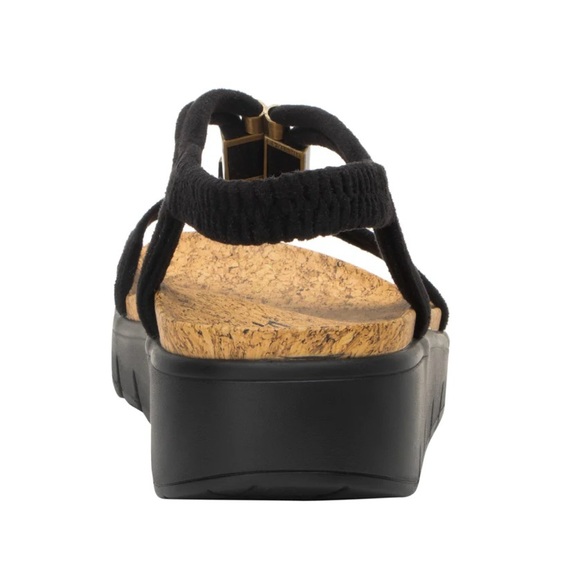 Alegria Casual Black Roz Adjustable Sandal SZ 36 NIB New in Box - Picture 6 of 8